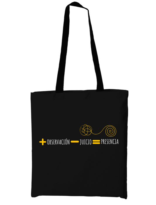 Bolsa Ecológica de algodón Presencia, 100% Biodegradable