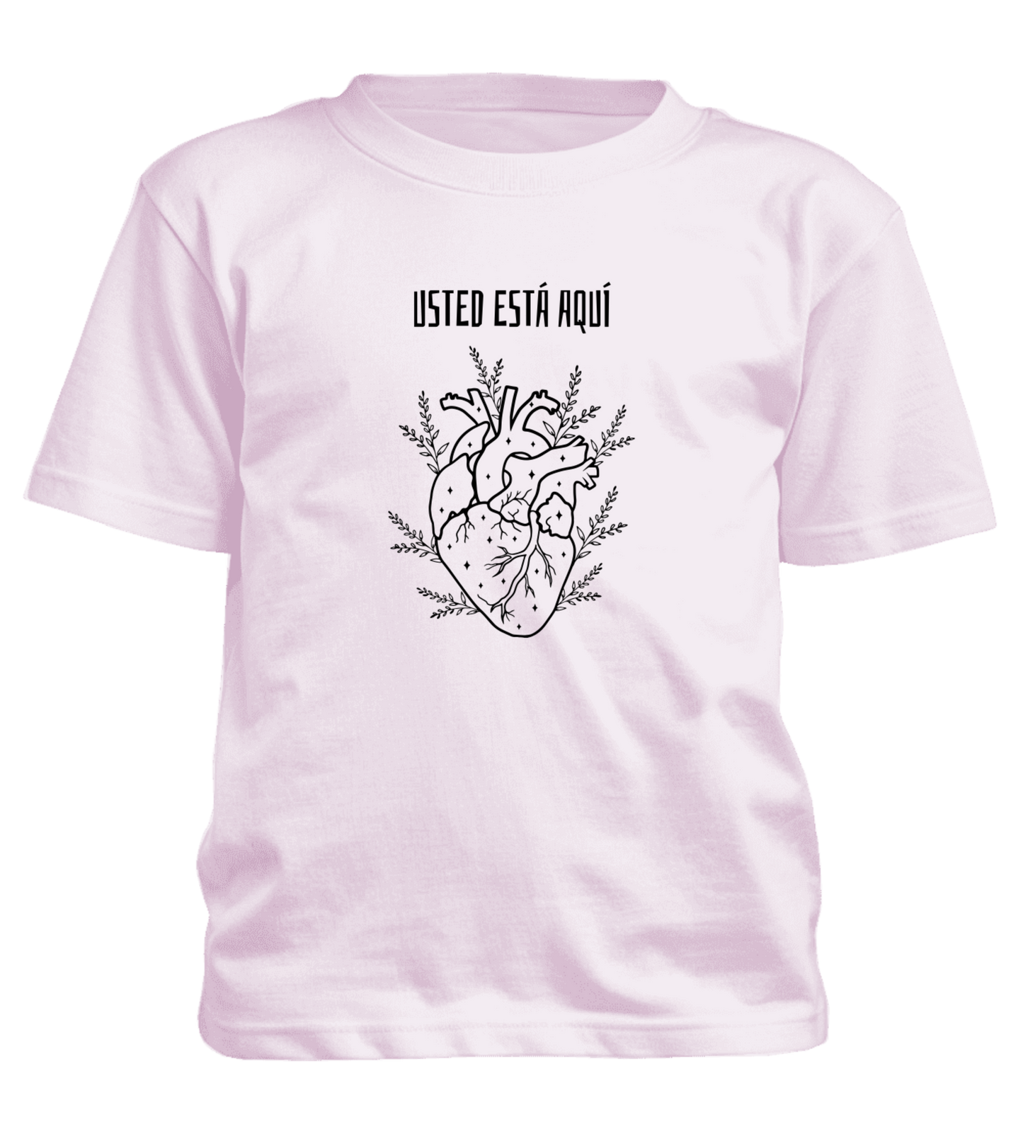 Polera Niño/a Usted está Aquí 100% Algodón