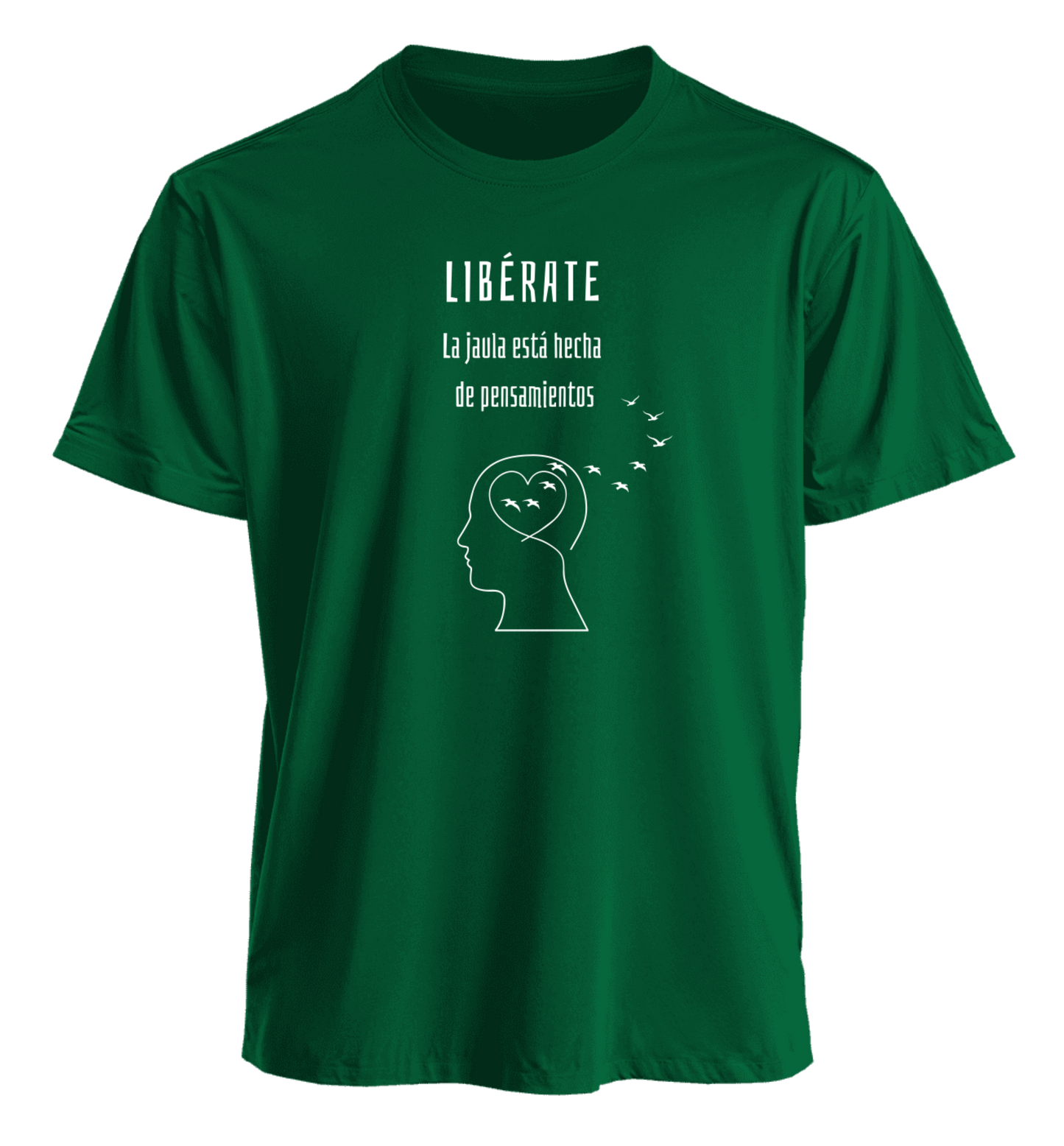 Polera Polo Libérate Aves 100% algodón