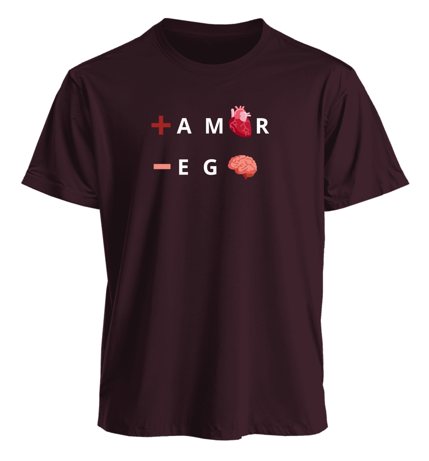 Polera Polo +Amor-Ego 100% algodón