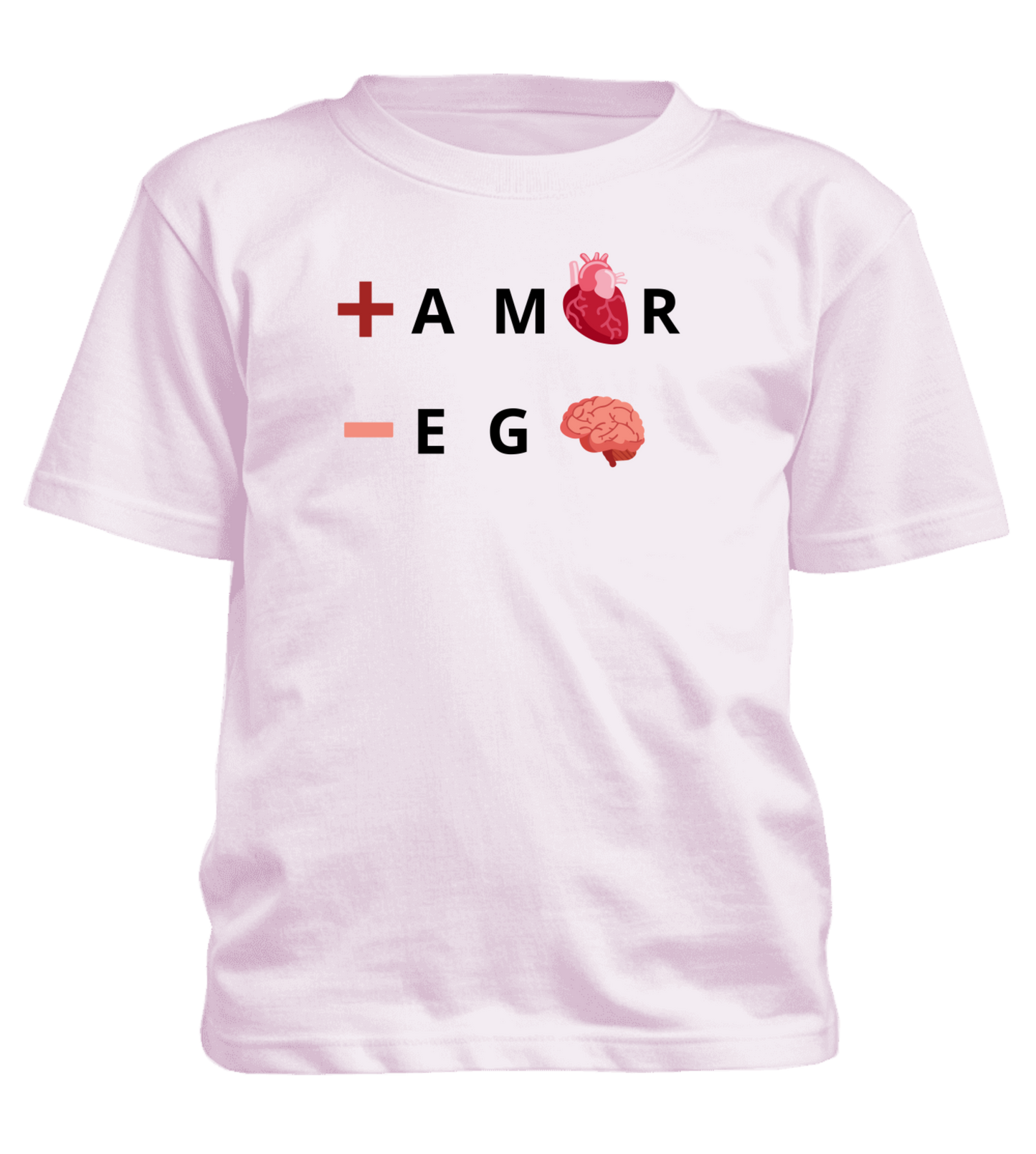 Polera Niño/a +Amor-Ego 100% Algodón