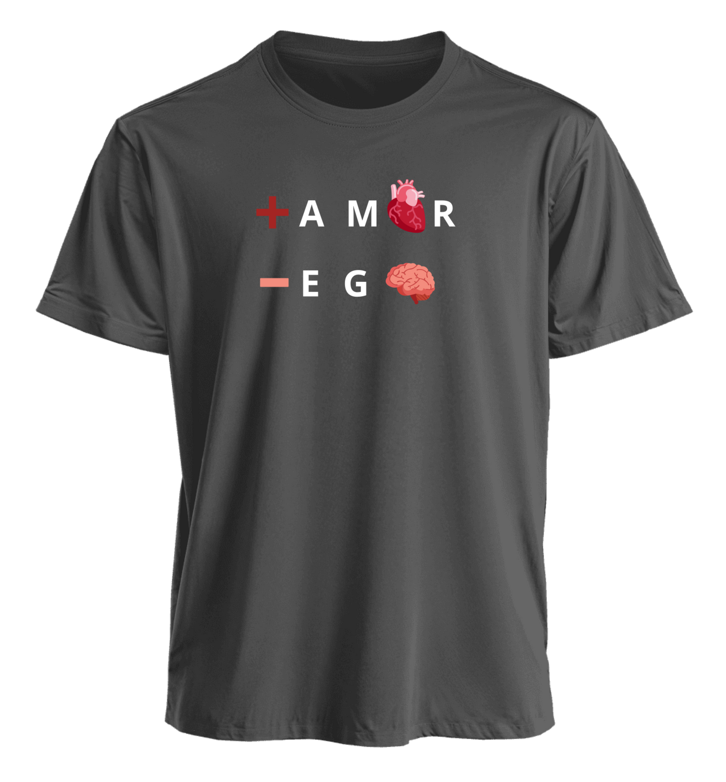 Polera Polo +Amor-Ego 100% algodón
