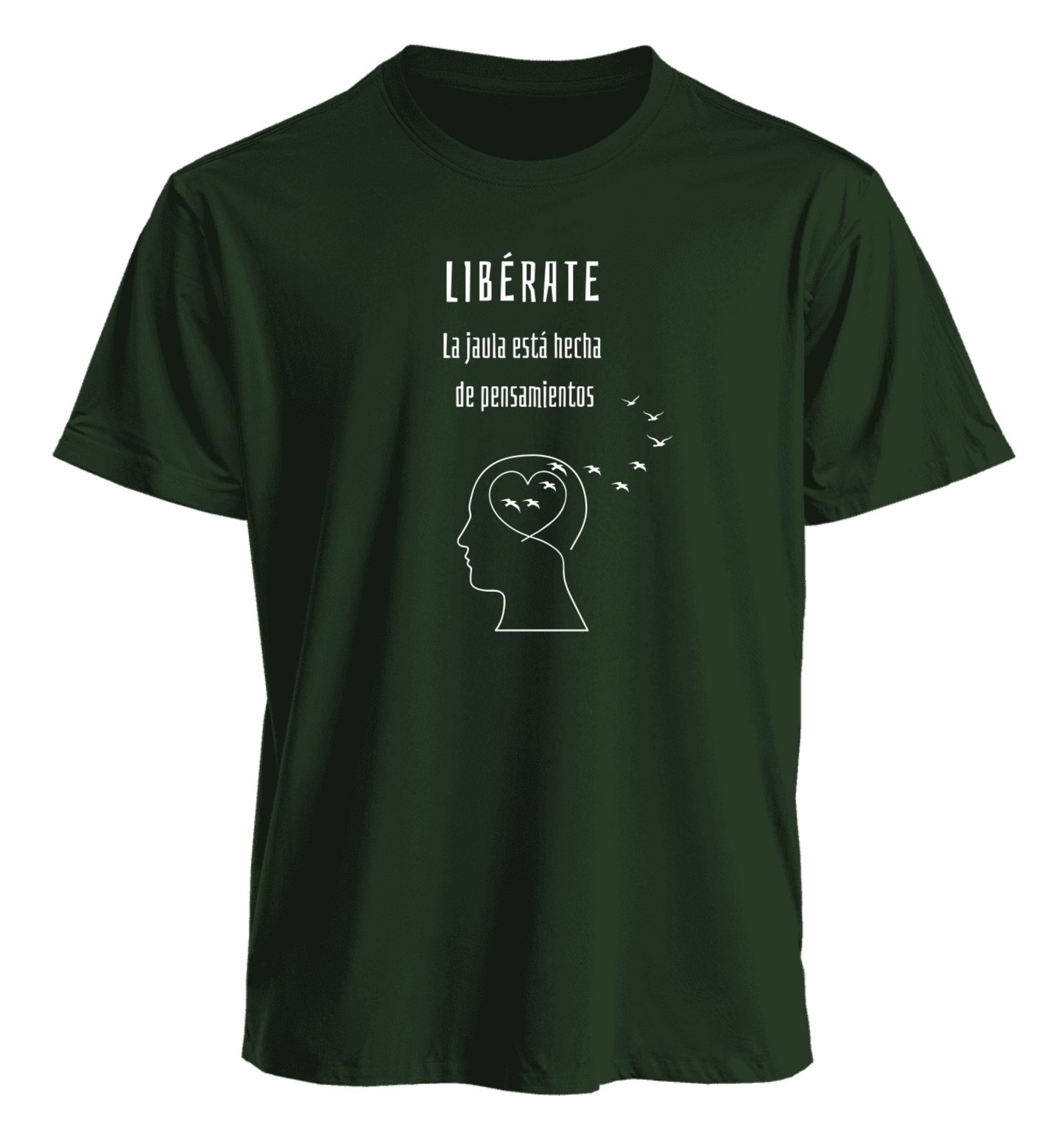 Polera Polo Libérate Aves 100% algodón