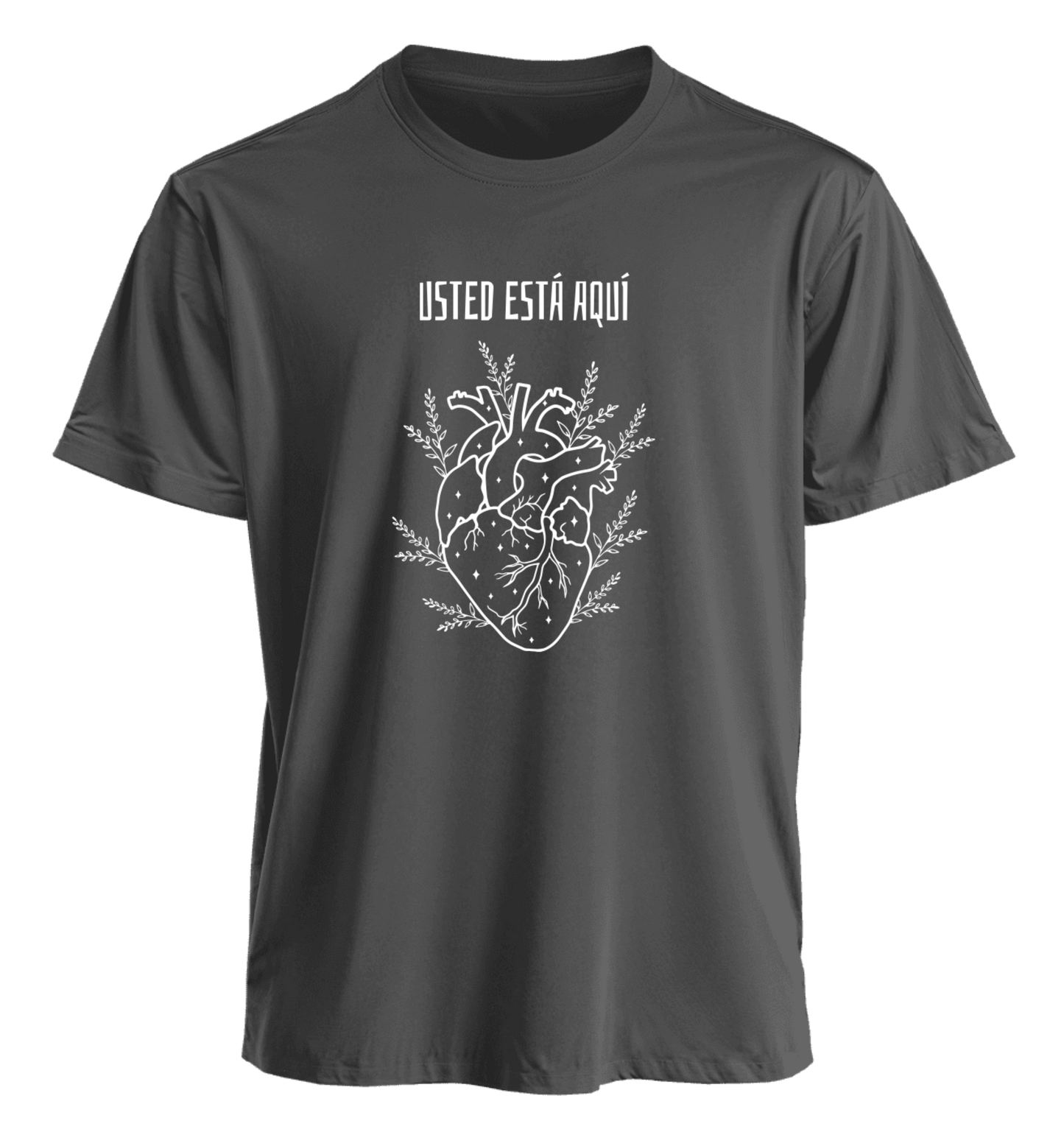 Polera Polo Usted está Aquí 100% algodón