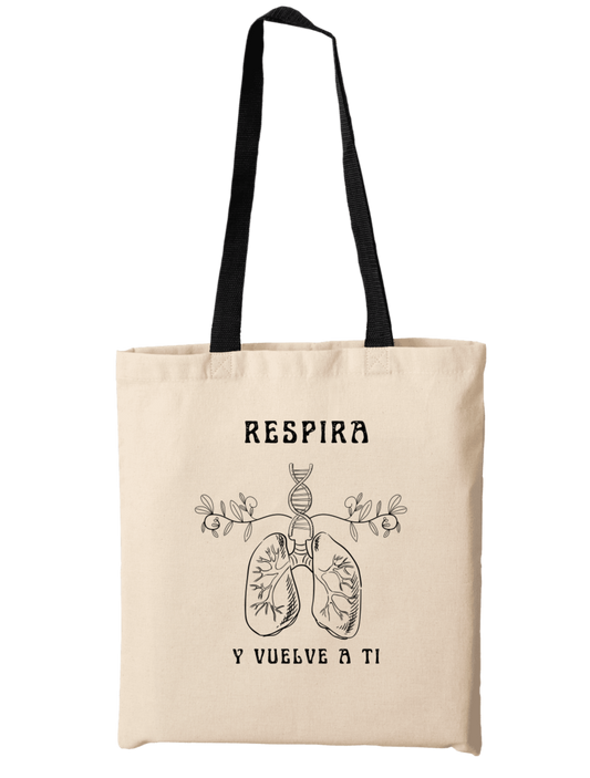 Bolsa Ecológica de algodón Respira, 100% Biodegradable