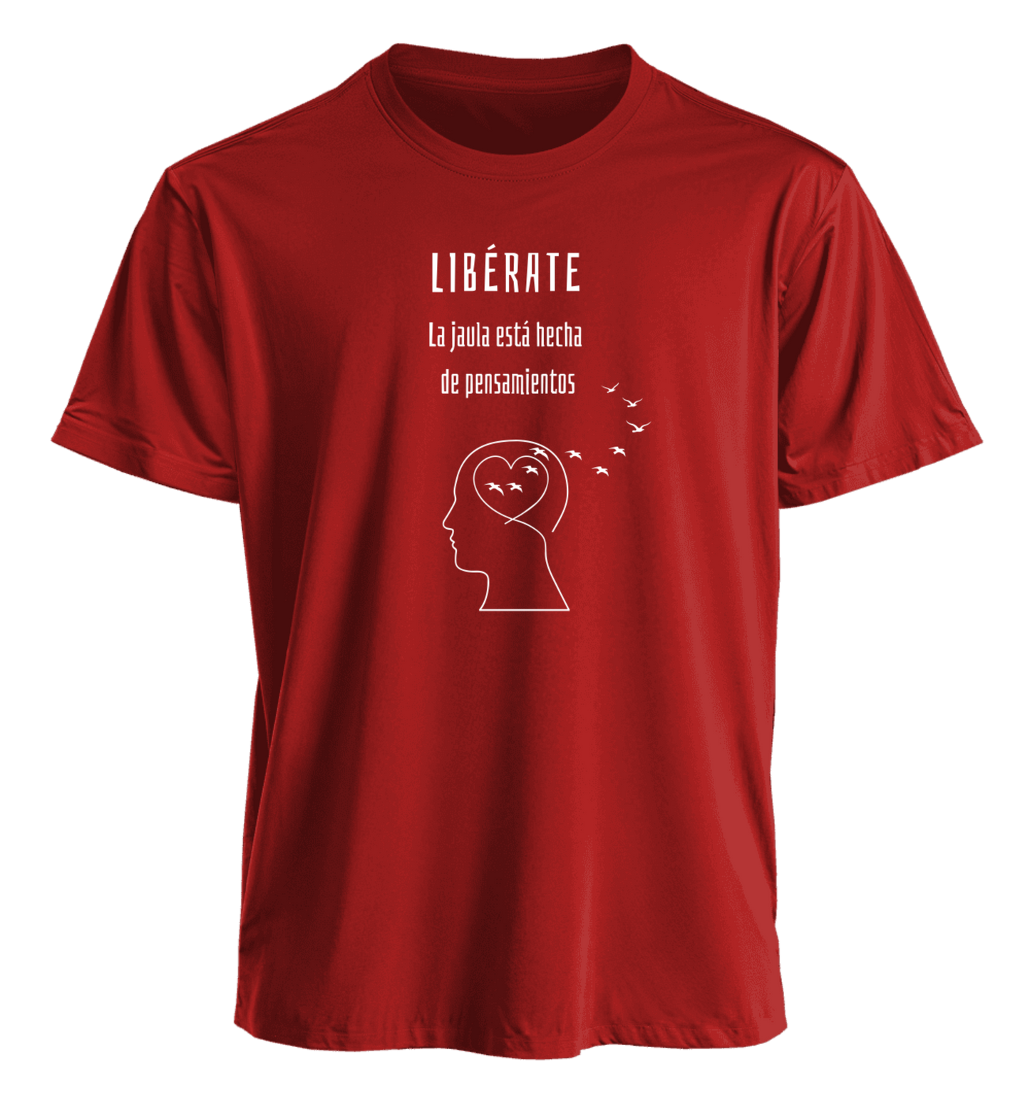 Polera Polo Libérate Aves 100% algodón