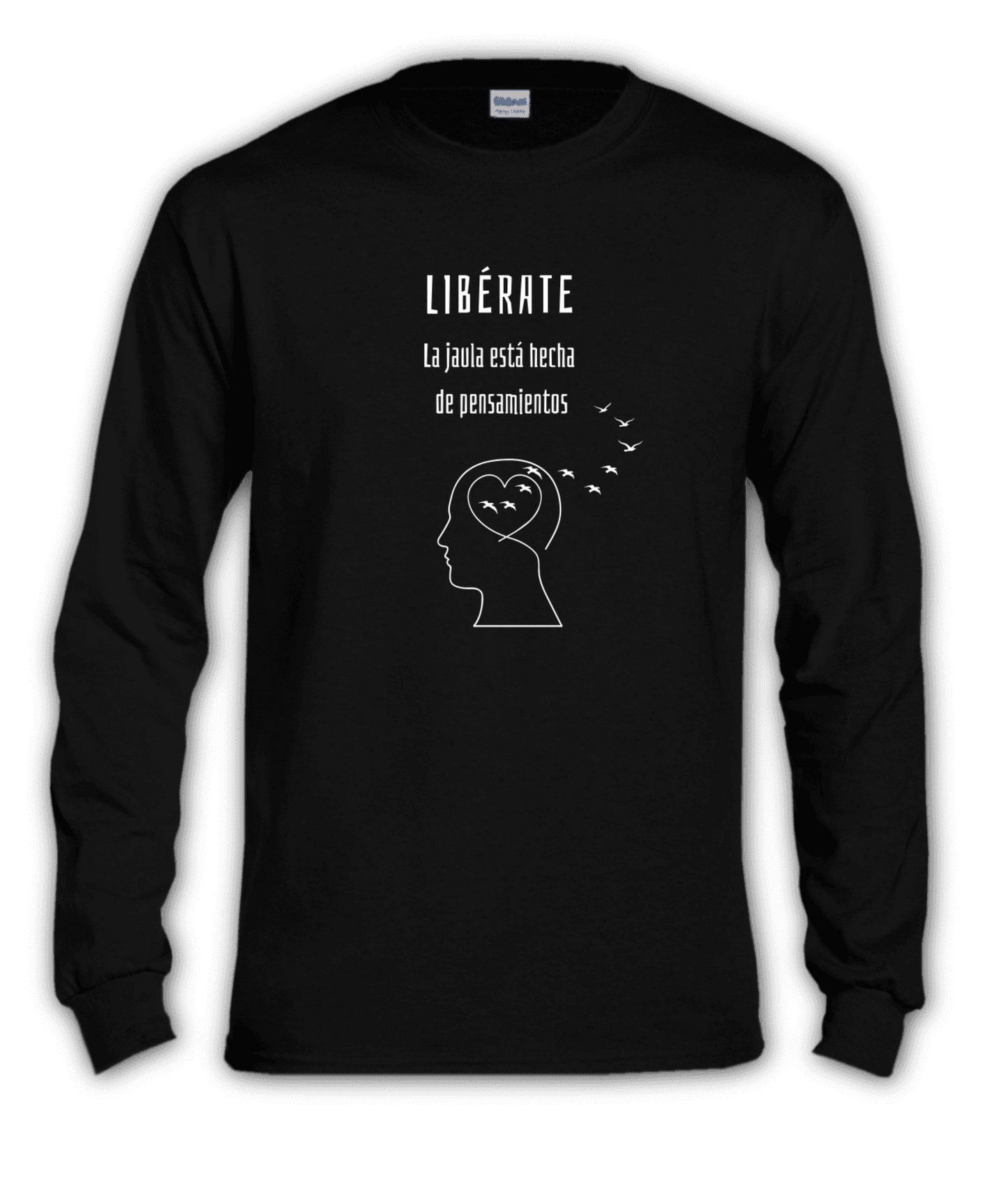 Polera Manga Larga Libérate Aves 100% Algodón