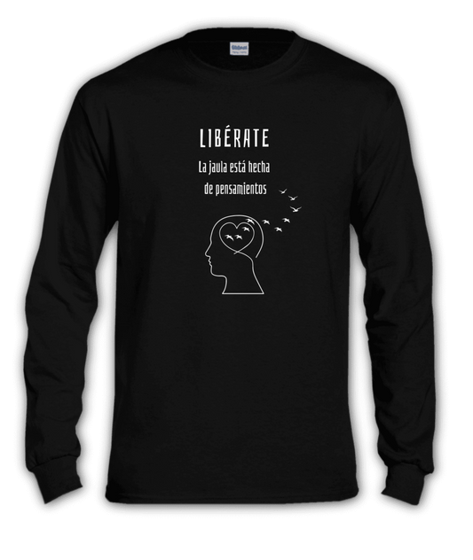 Polera Manga Larga Libérate Aves 100% Algodón