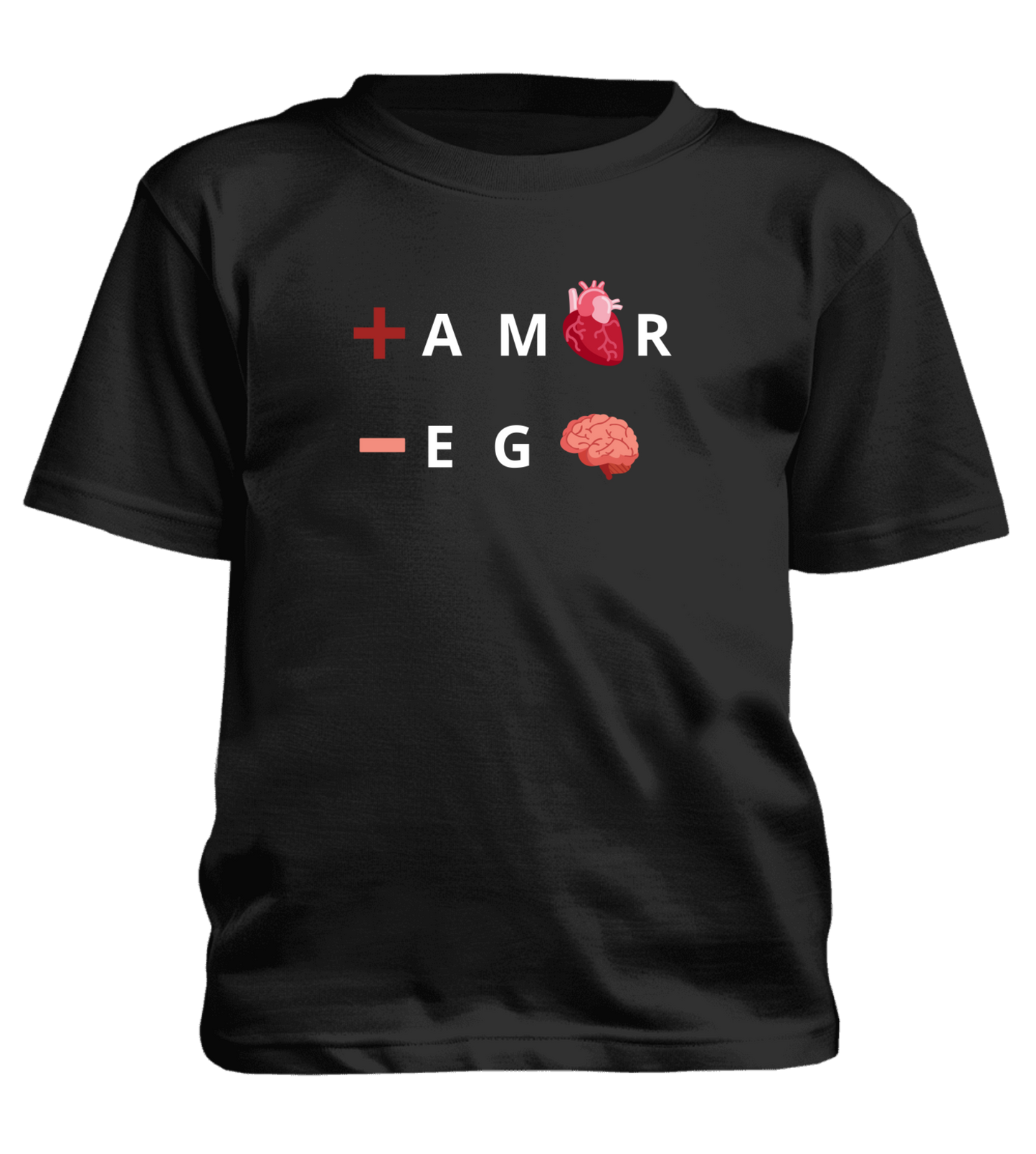 Polera Niño/a +Amor-Ego 100% Algodón