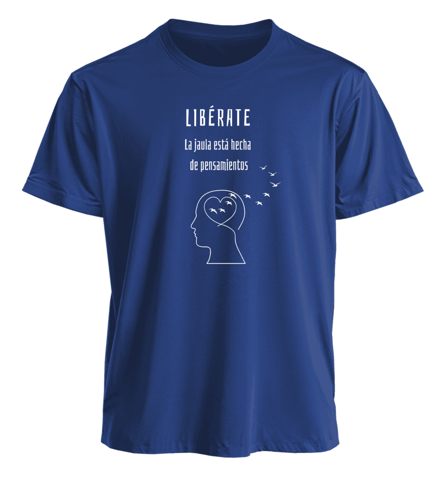 Polera Polo Libérate Aves 100% algodón