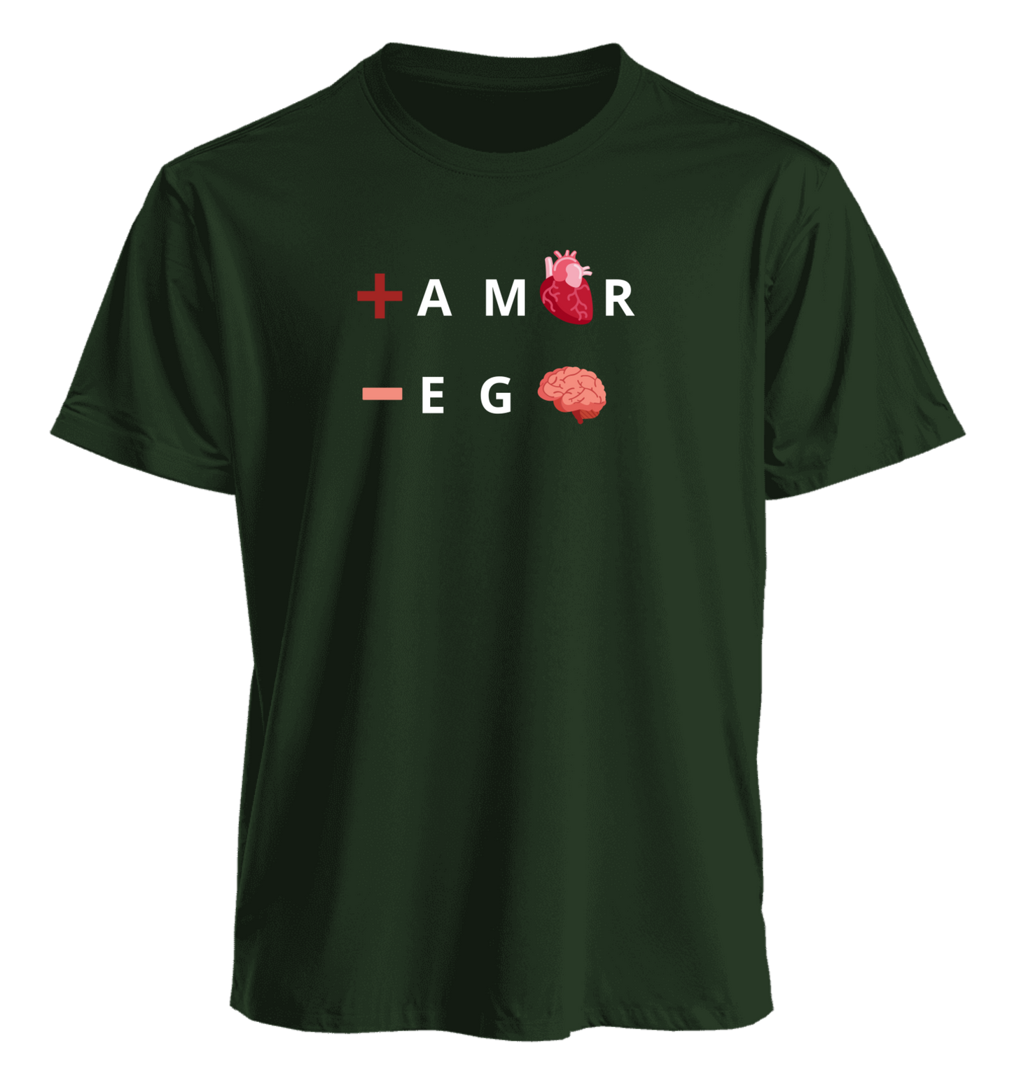 Polera Polo +Amor-Ego 100% algodón