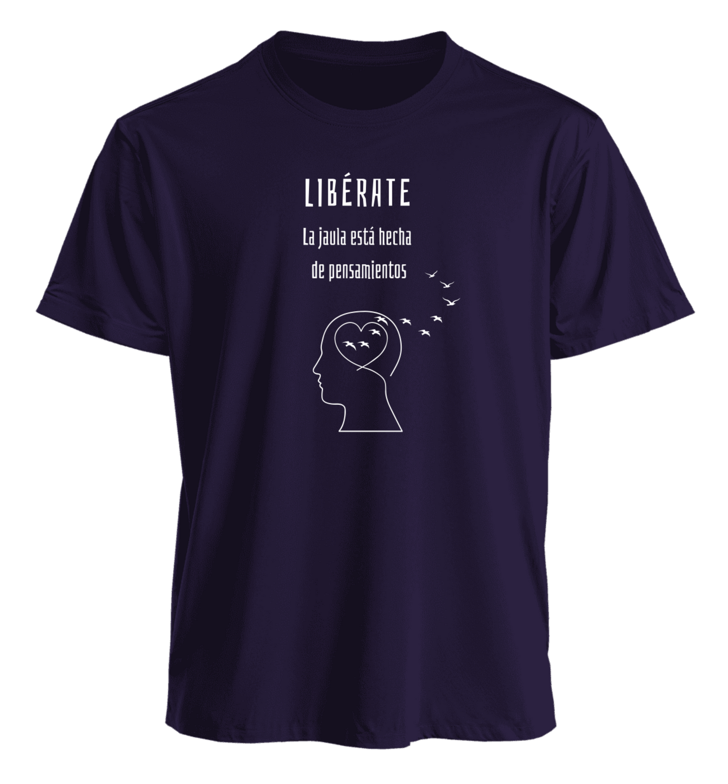 Polera Polo Libérate Aves 100% algodón