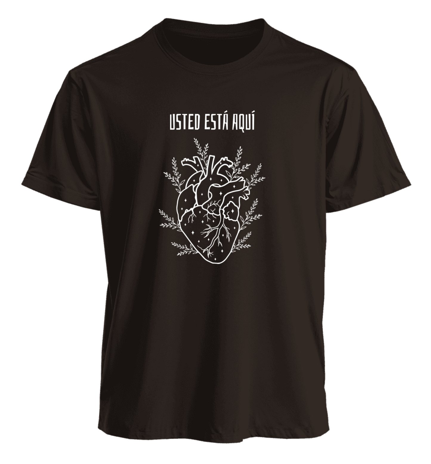 Polera Polo Usted está Aquí 100% algodón