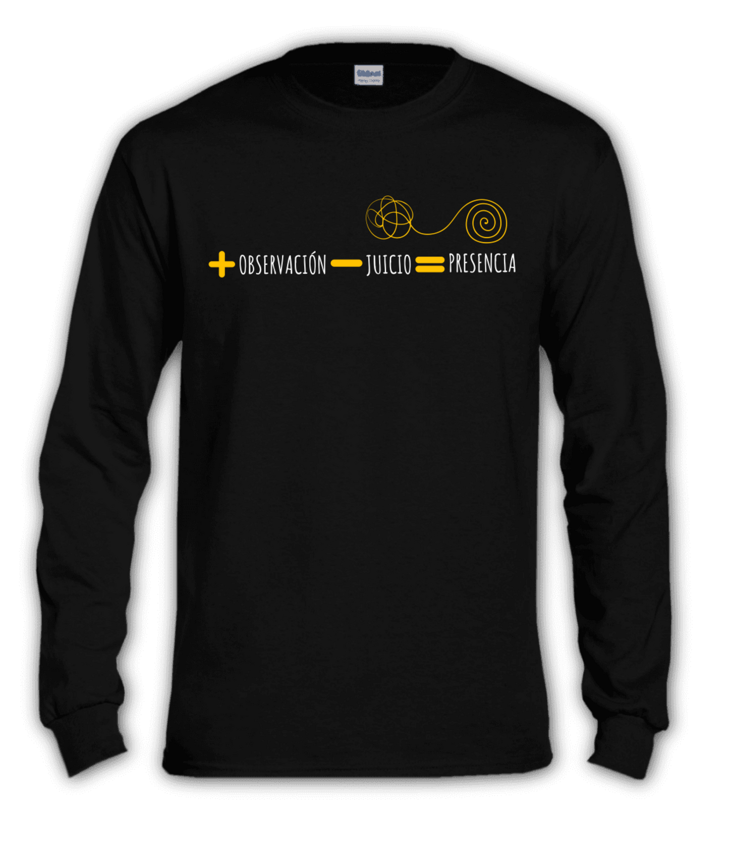 Polera Manga Larga Presencia 100% Algodón