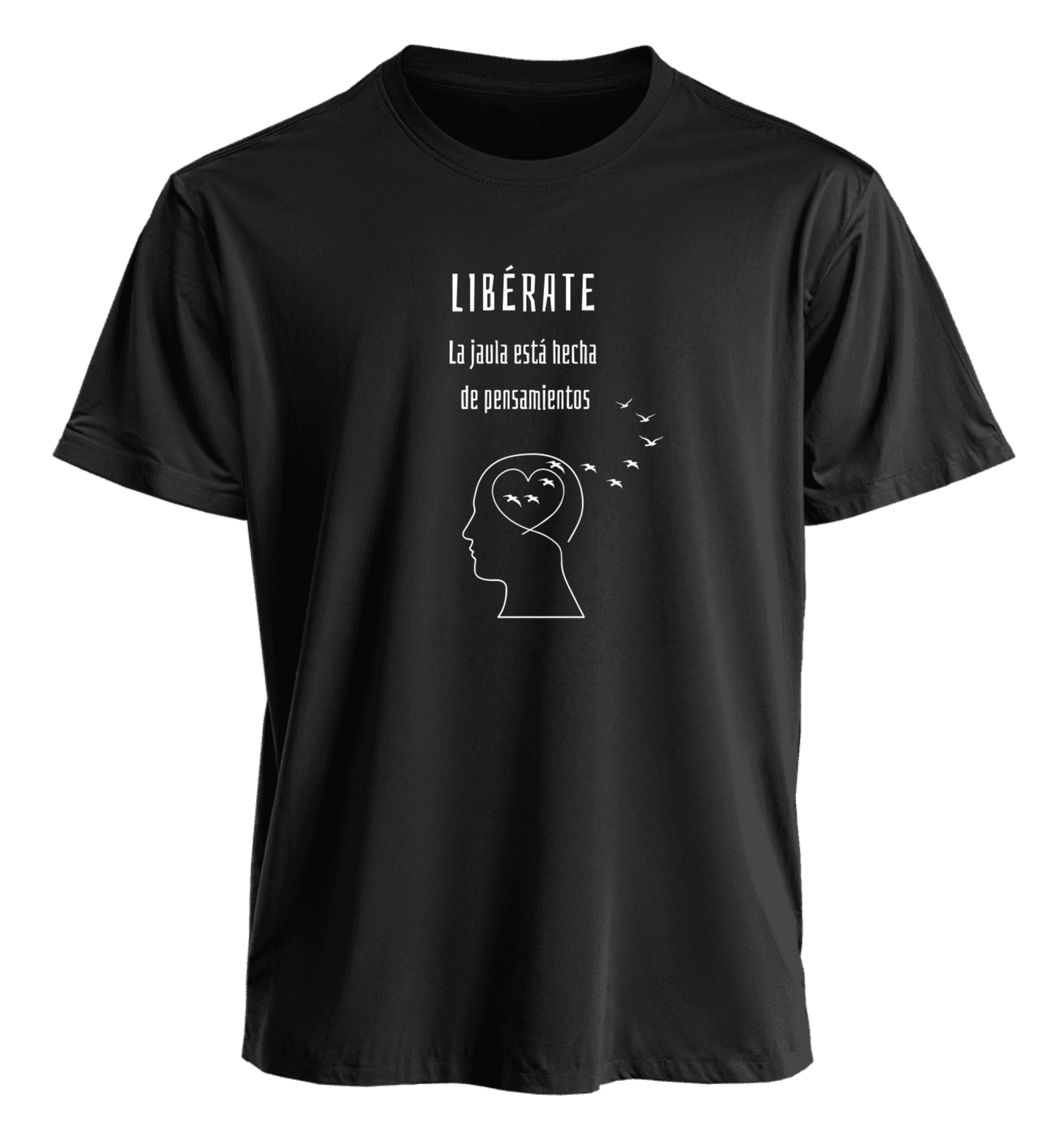 Polera Polo Libérate Aves 100% algodón