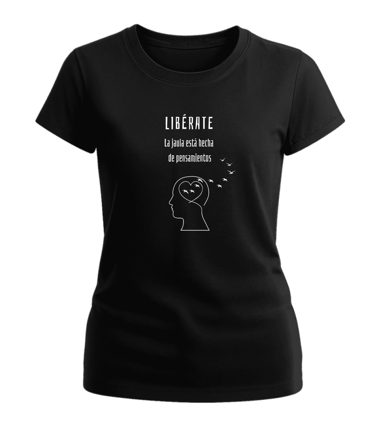 Polera Mujer Libérate Aves 100% Algodón