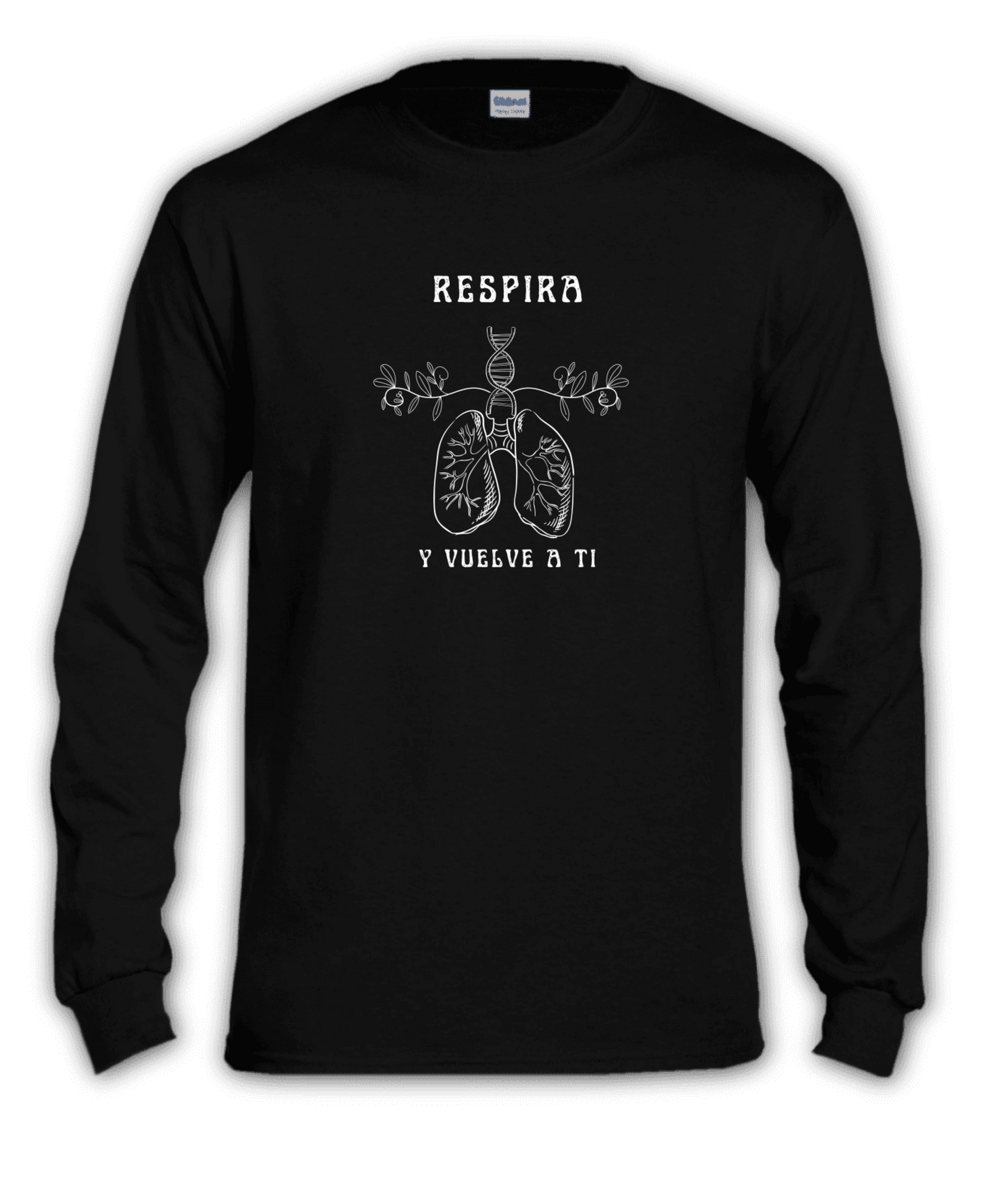 Polera Manga Larga Respira 100% Algodón